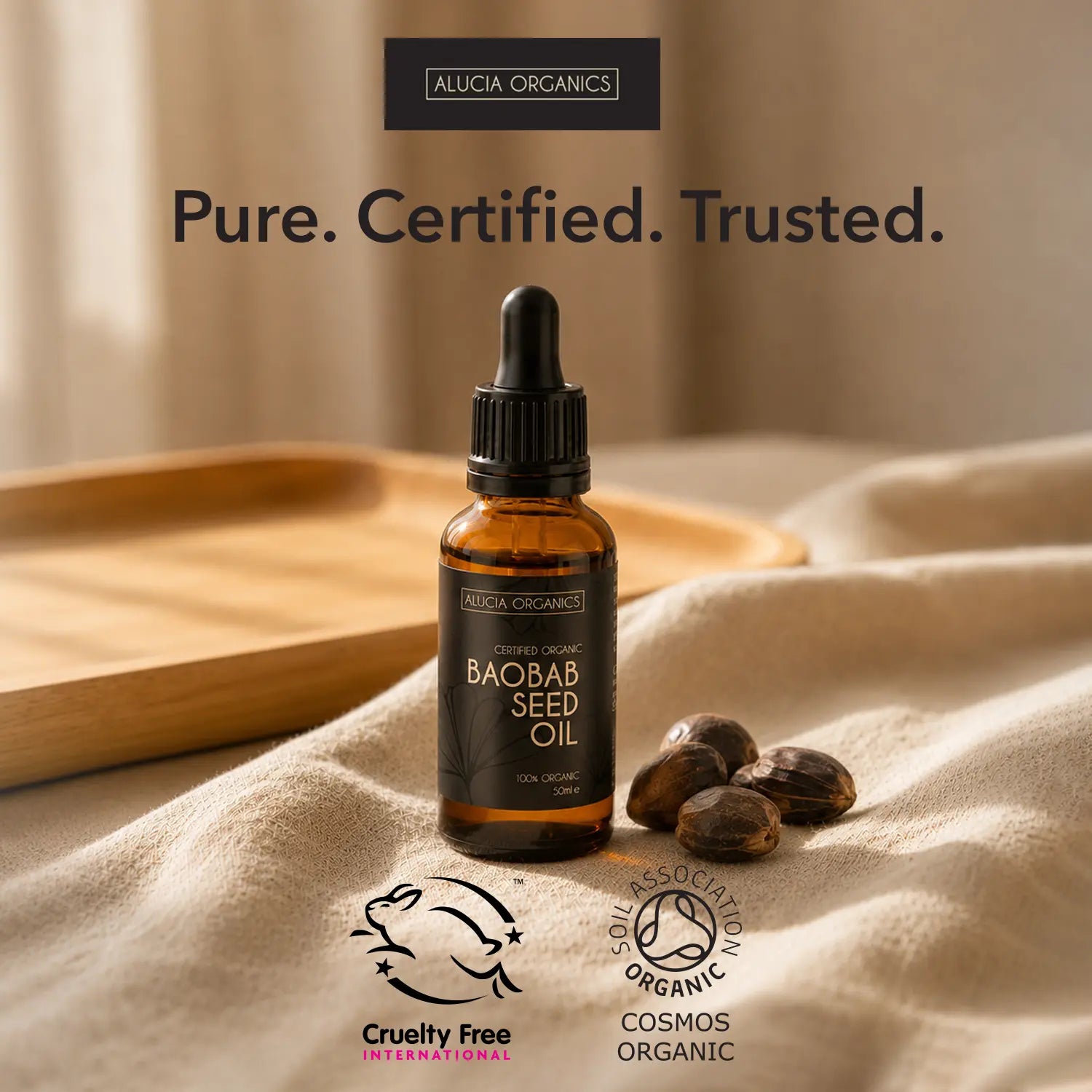 Alucia Organics Certified Organic Baobab Seed Oil