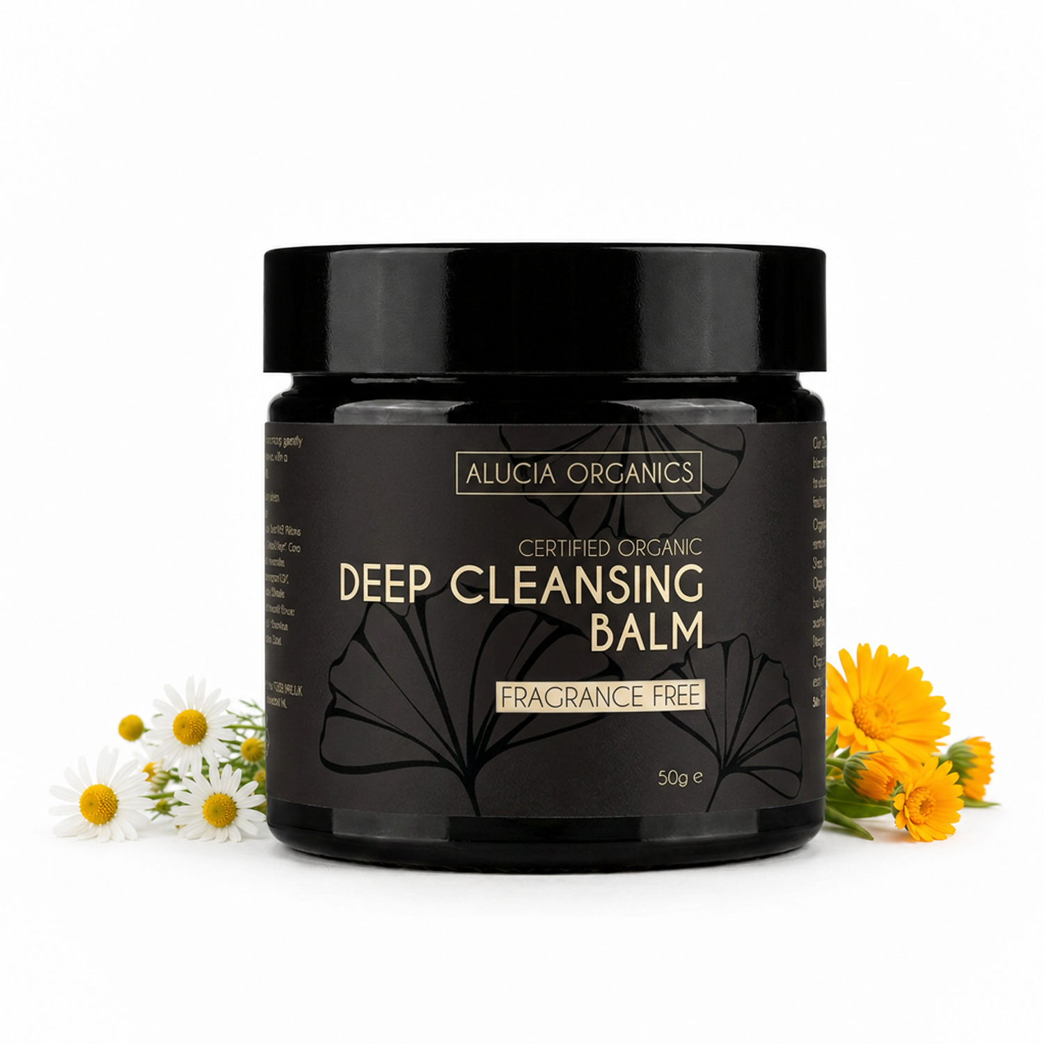 Alucia Organics Certified Organic Deep Cleansing Balm Fragrance Free 50g