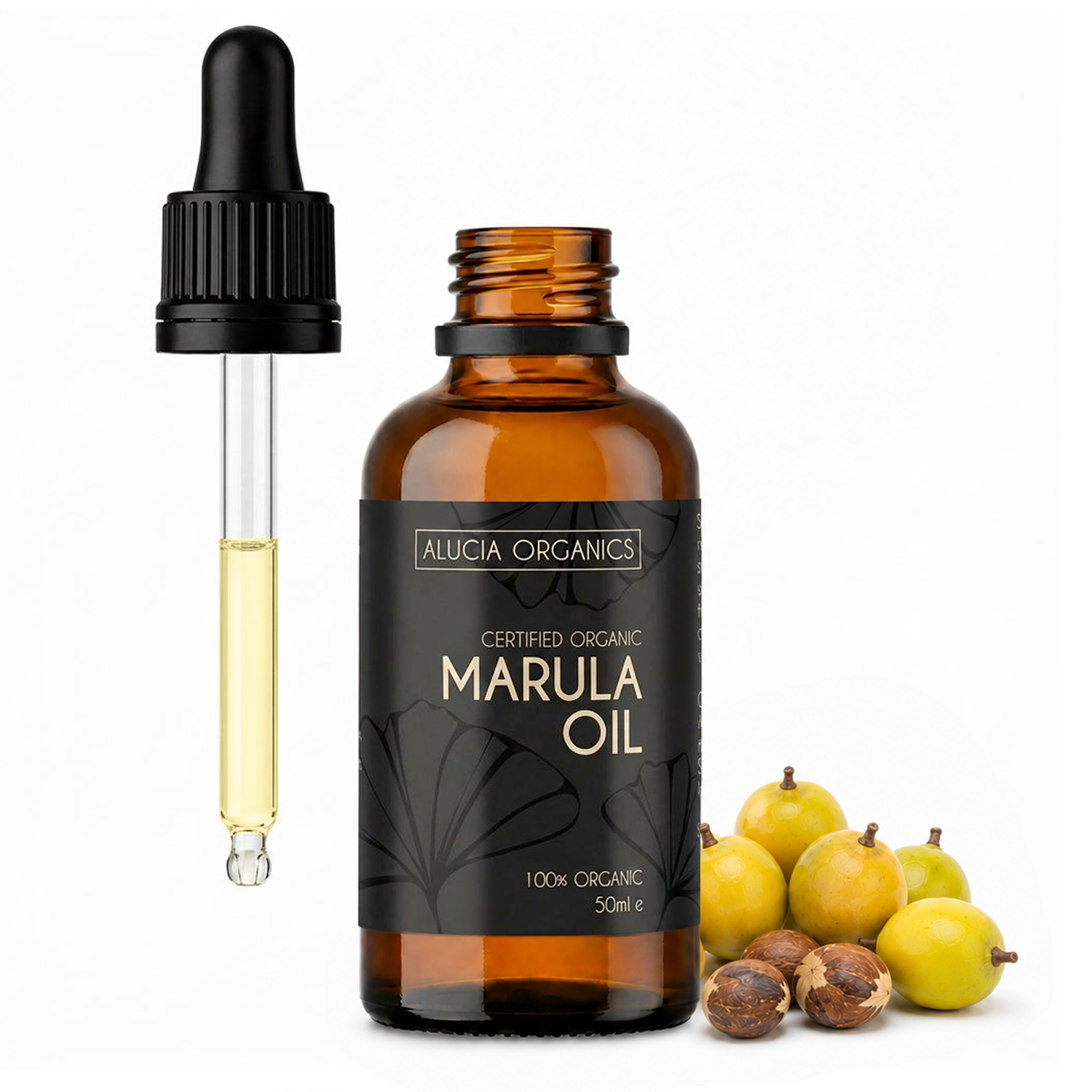 Alucia Organics Certified Organic Marula Oil 50ml