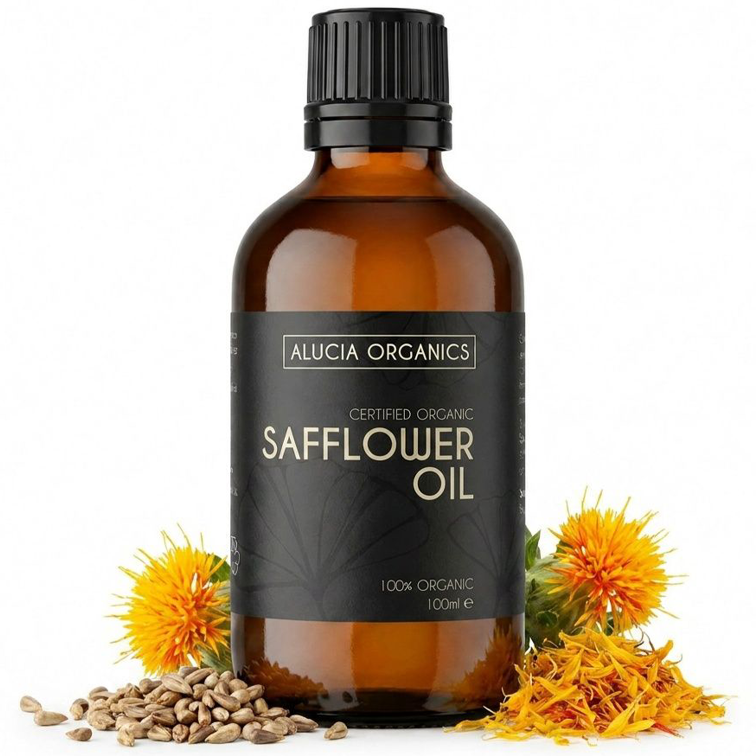 Alucia Organics Certified Organic Safflower Oil 100ml