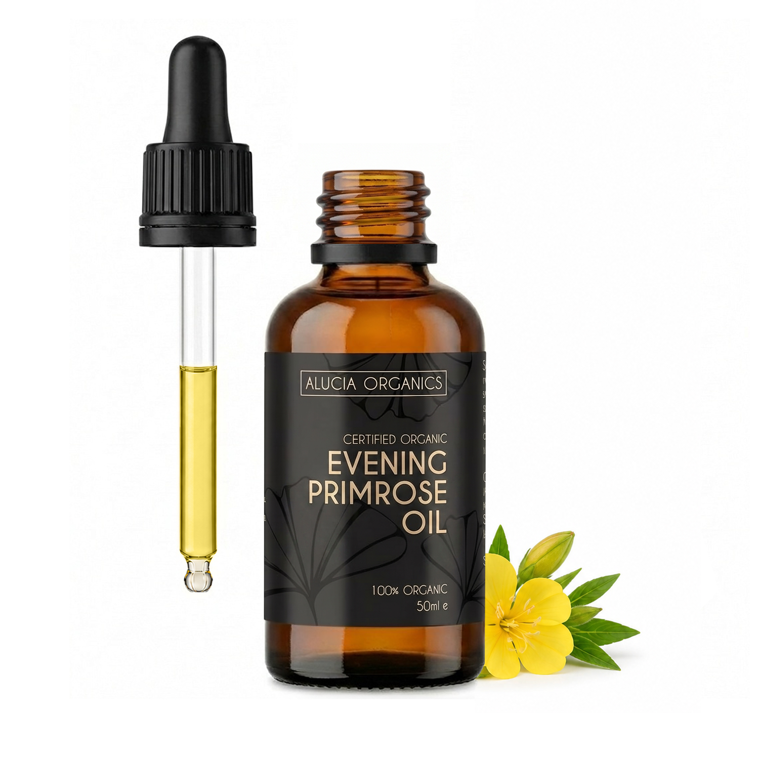 Alucia Organics Certified Organic Evening Primrose Oil